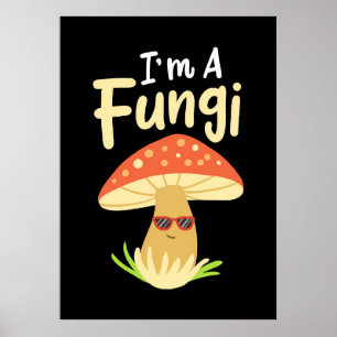 Affiche Chasseur De Champignons Je Suis Un Champion