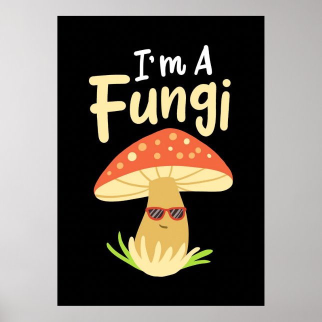 Affiche Chasseur De Champignons Je Suis Un Champion (Devant)