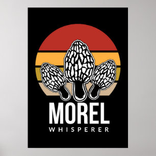 Affiche Chasseur de champignons Morel Whisperer