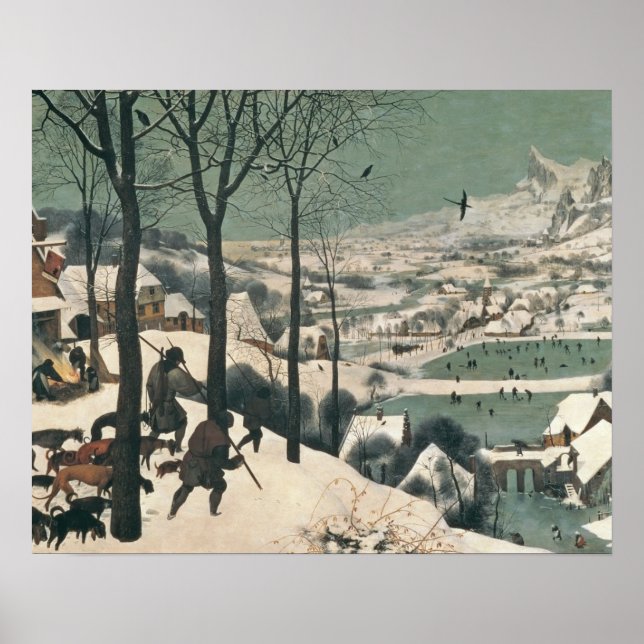 Affiche Chasseurs dans la neige - Janvier 1565 (Devant)