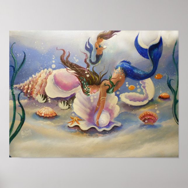 Affiche Chasseurs de perles, sirènes (Devant)