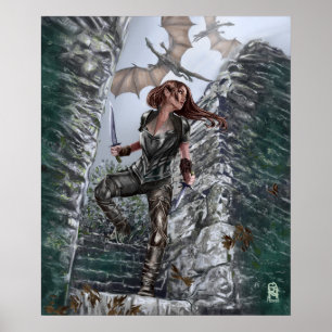 Affiche Chasseuse d'Elven