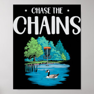 Affiche Chassez les chaînes de Disc Golf Scenic Nature