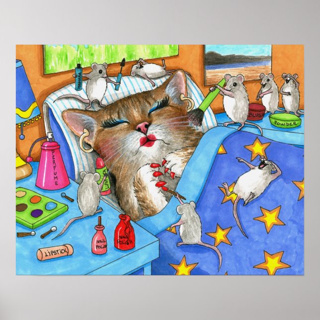 Affiche Chat 508 (Devant)