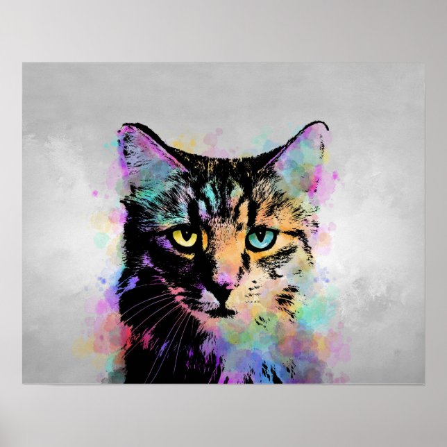 Affiche Chat 618 (Devant)