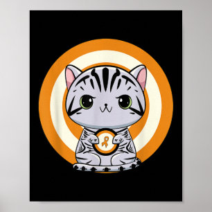 Affiche Chat américain à poil court Anime Chatons Sensibil