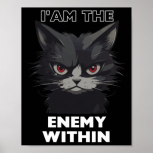 Affiche Chat Amusant Trump Baby Funny Vote For Trump Cats 