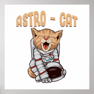 Affiche Chat Astro