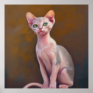 Affiche Chat Bambino