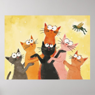 Affiche Chat-ching le Buzz