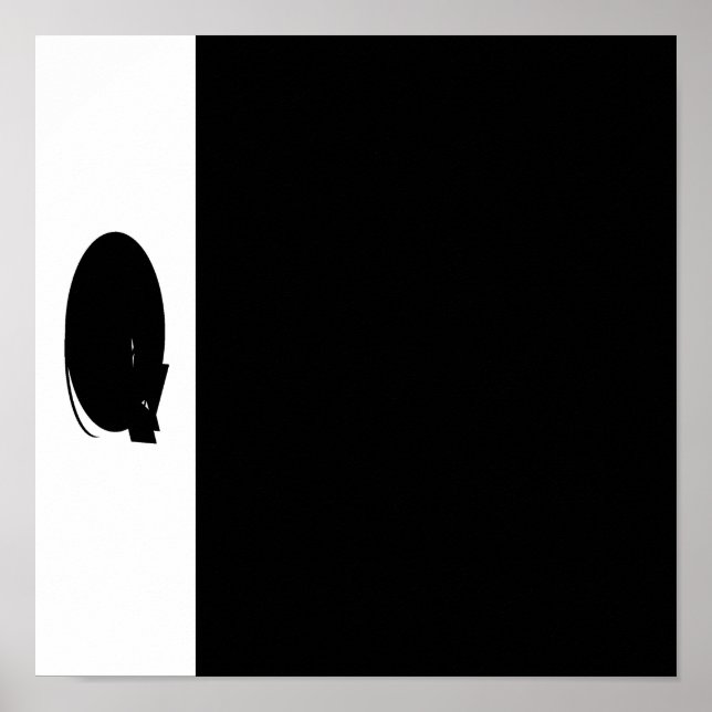 Affiche Chat confortable (Devant)