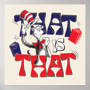 Affiche Chat dans le Casquette   Voilà...