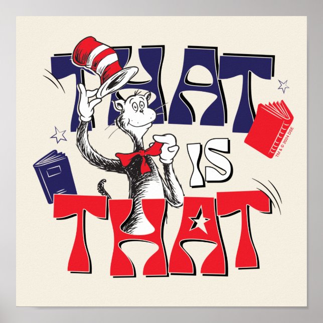 Affiche Chat dans le Casquette | Voilà... (Devant)