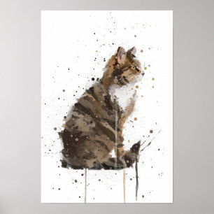 Affiche Chat de grange