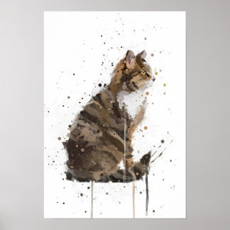 Affiche Chat de grange