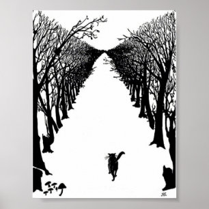 Affiche Chat de Kipling