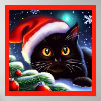 Chat de Noël 1