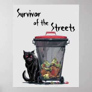 Affiche Chat errant