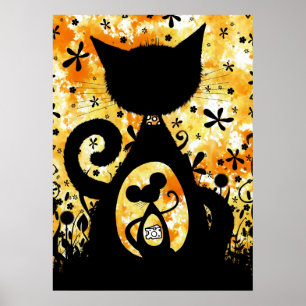 Affiche Chat et souris - copie d'affiche