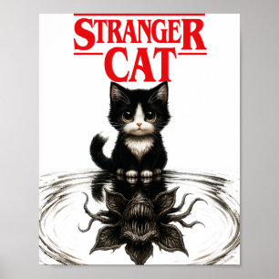 Affiche chat étranger