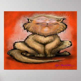 Affiche Chat Gras Trump