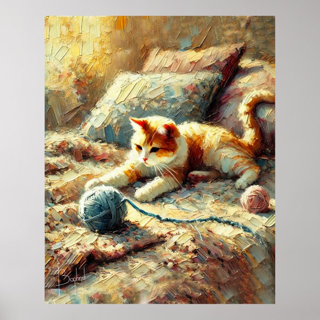 Affiche Chat joueur (Devant)