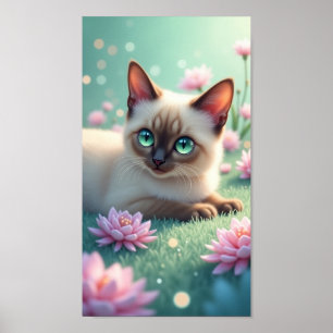Affiche Chat mignon