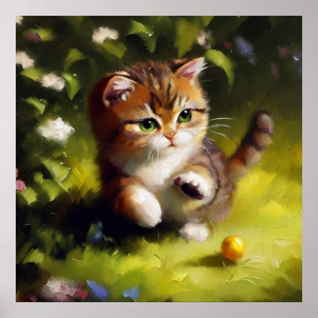 Affiche Chat nain (Devant)