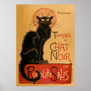 Affiche Chat noir