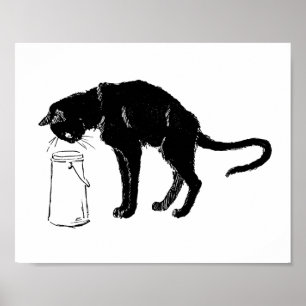Affiche Chat noir, Alexandre Steinlen