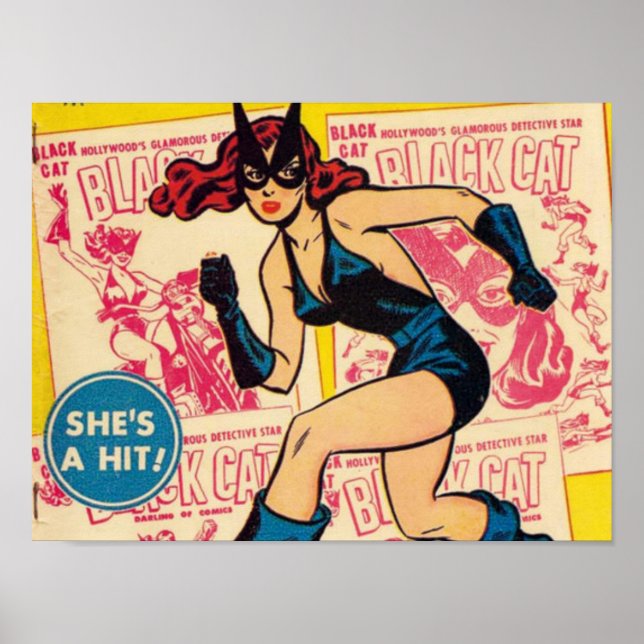 Affiche Chat Noir, c'est un succès (Devant)