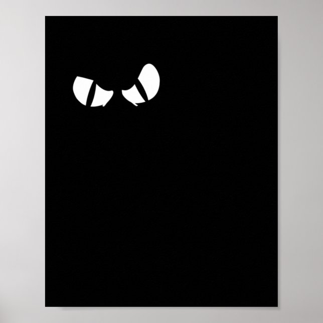 Affiche Chat noir Joy Halloween Amusement Chat dessin anim (Devant)