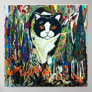 Affiche Chat pointu