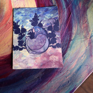 Affiche Chat Sorcière Lune Déesse Wiccan Chat Personne