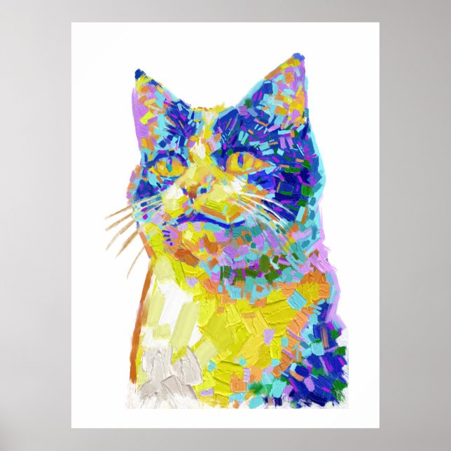 Affiche Chat sous le soleil (Devant)