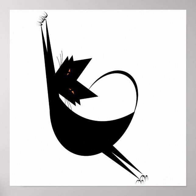 Affiche Chat Stretchy (Devant)