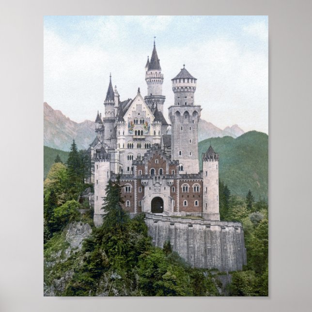 Affiche Château allemand Fairytale (Devant)
