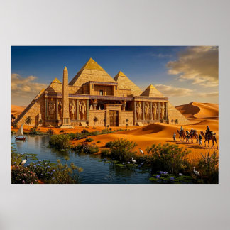 Affiche Château Ancien des Sables Torrides