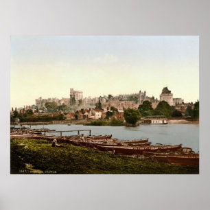 Affiche Château Angleterre de Windsor