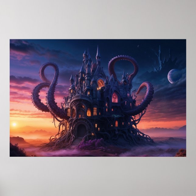 Affiche Château cosmique d'Eons (Devant)