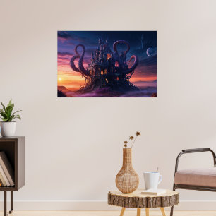 Affiche Château Cosmique d'Éons Révolus