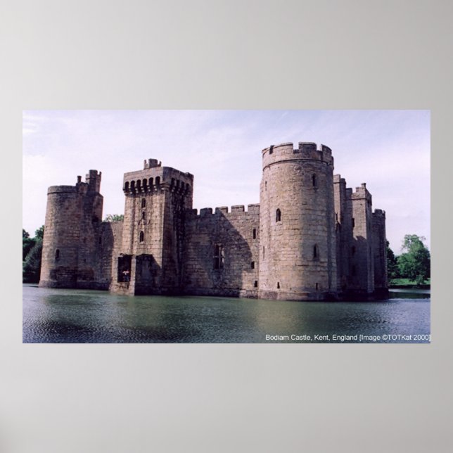 Affiche Château de Bodiam (Devant)