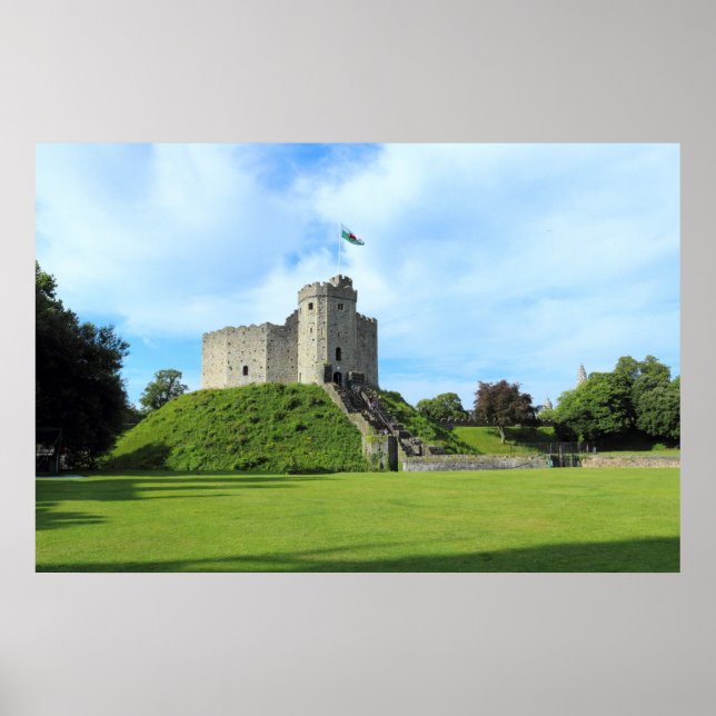 Affiche Château de Cardiff - Gardien II (Devant)