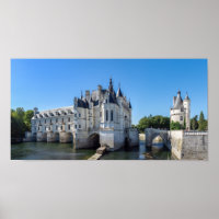 Chateau de Chenonceau in the Loire Valley - France