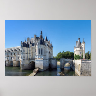 Affiche Chateau de Chenonceau in the Loire Valley - France