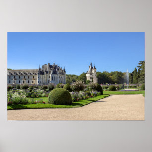 Affiche Chateau de Chenonceau in the Loire Valley - France