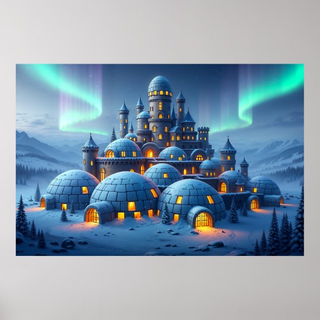 Affiche Château de Cœur d'Hiver (Devant)