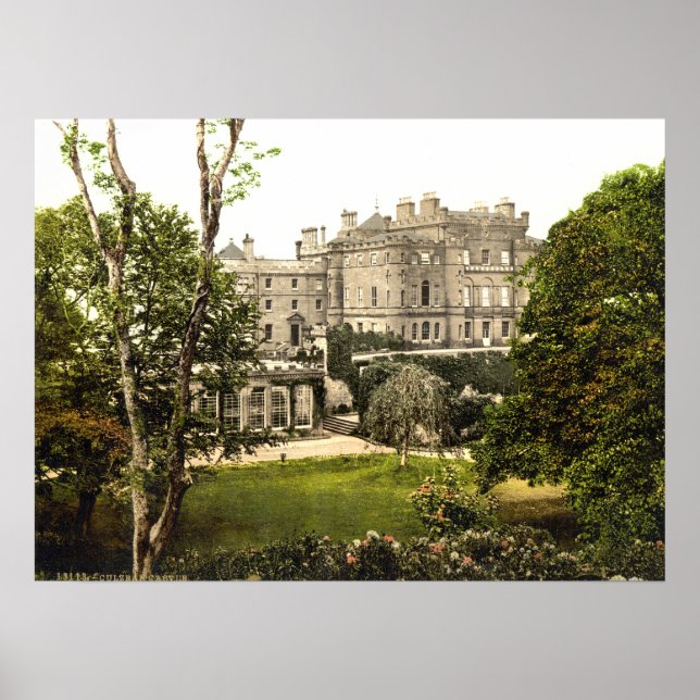 Affiche Château de Culzean, Maybole, Carrick, Écosse (Devant)