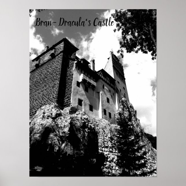 Affiche Château de Dracula à Bran (Devant)