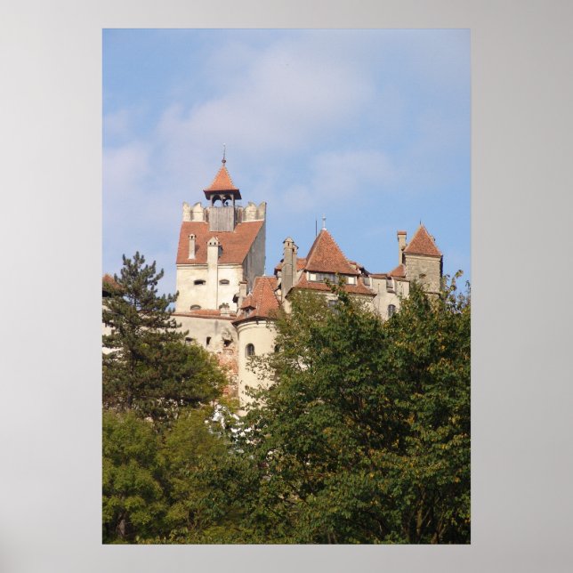 Affiche Château de Dracula, contrôle Transylvanie (Devant)